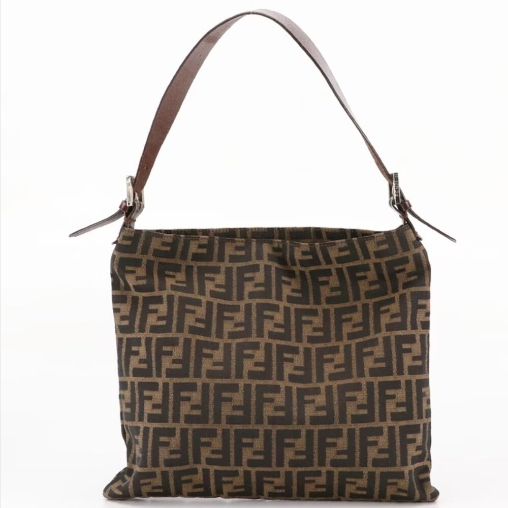 Fendi Shoulder Bag - Vintage - Iconic Logo Print - Medium